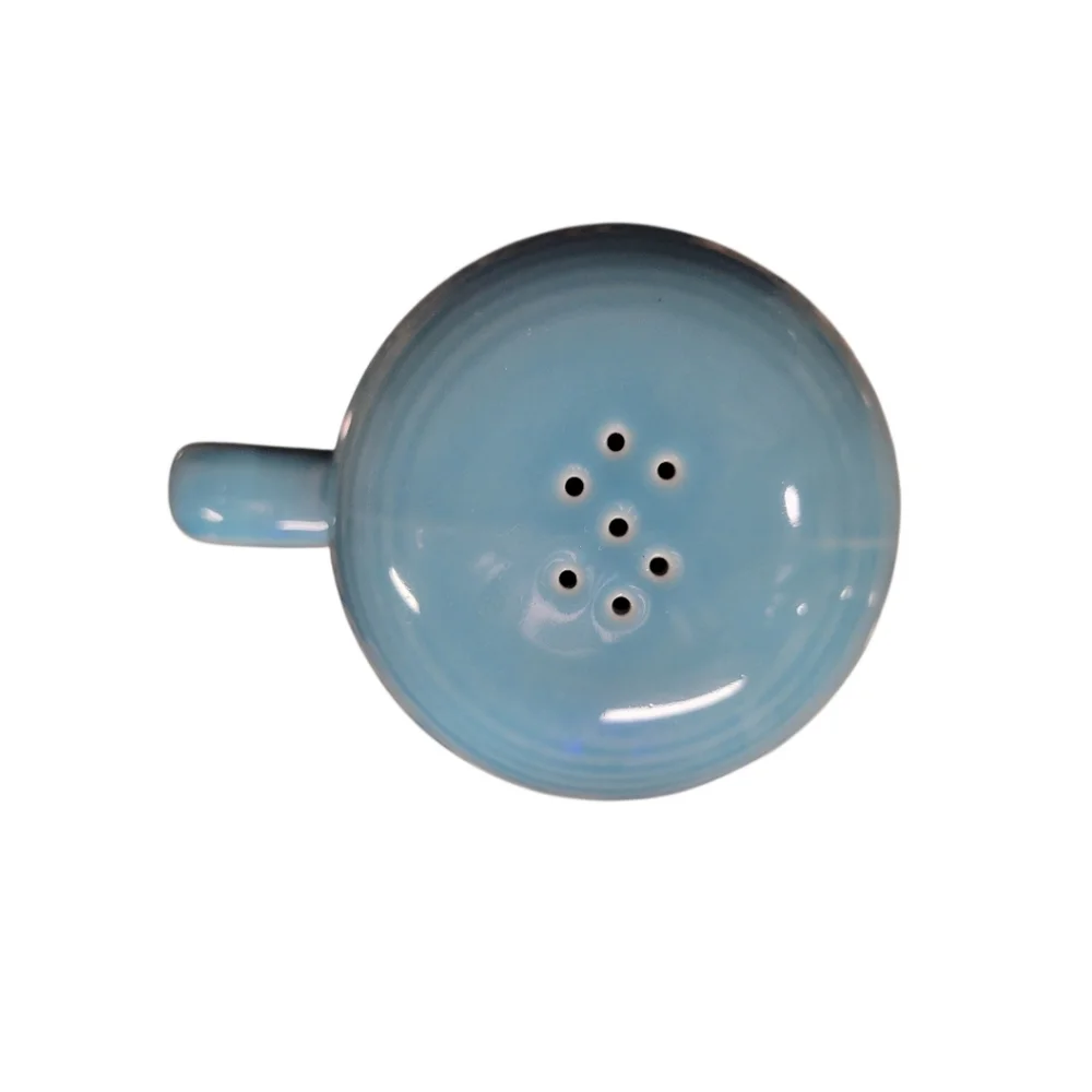 Fiesta 4 5/8 Inch Rangetop Large Salt Shaker Turquoise